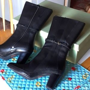 Clark's artisan galway black boots